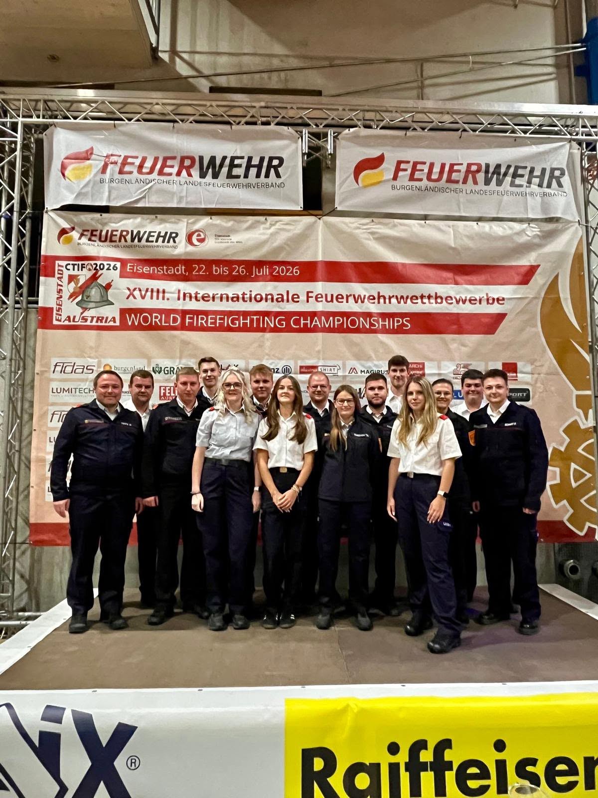 Abschlussveranstaltung des XVIII. Internationalen Feuerwehrwettbewerbs CTIF 2026